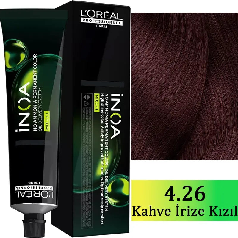 L'Oreal Professionnel Inoa Ammonia-Free Hair Color 4.26 60g