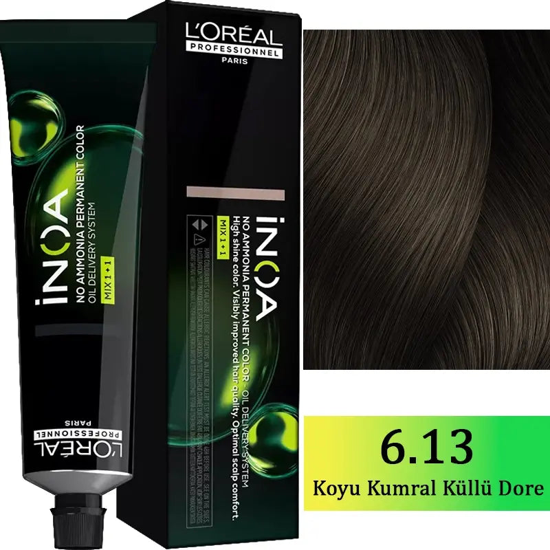 L'Oreal Professionnel Inoa Ammonia-Free Hair Color 6.13 60g