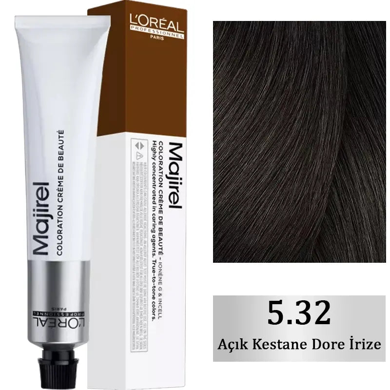 Loreal Professionnel Majirel 5.32 Light Golden Brown 50ml