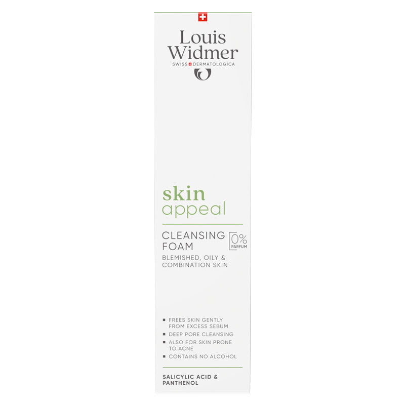 Louis Widmer Skin Appeal Cleansing Foam for Oily Skin 150 ml