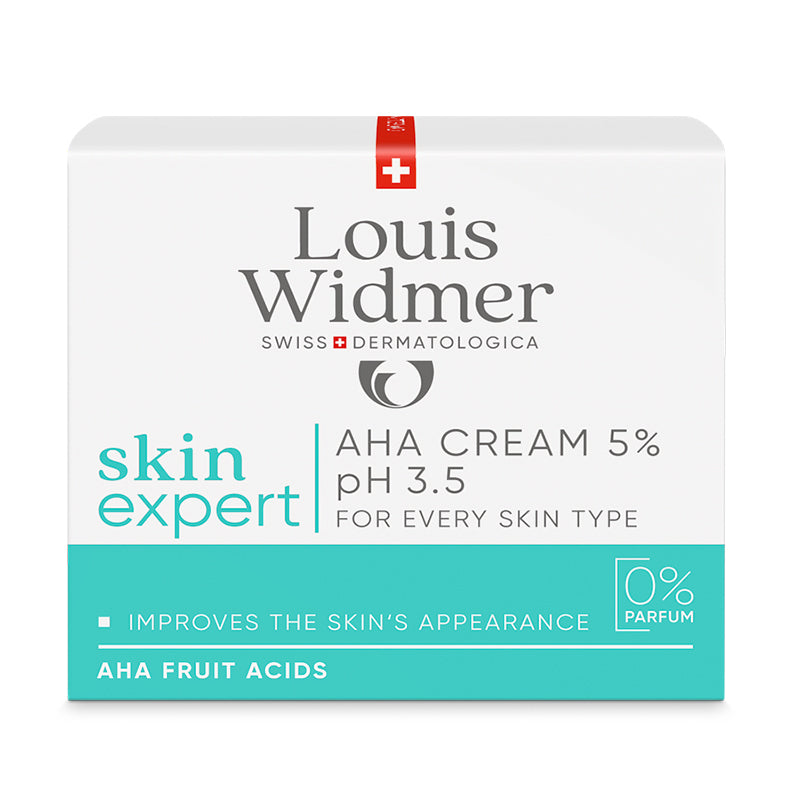 Louis Widmer Skin Expert AHA Cream 5% Smoothing Formula 50 ml