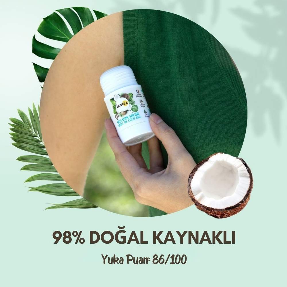 Le Petit Olivier Lovea Organic Coconut Oil Deo Stick 50g