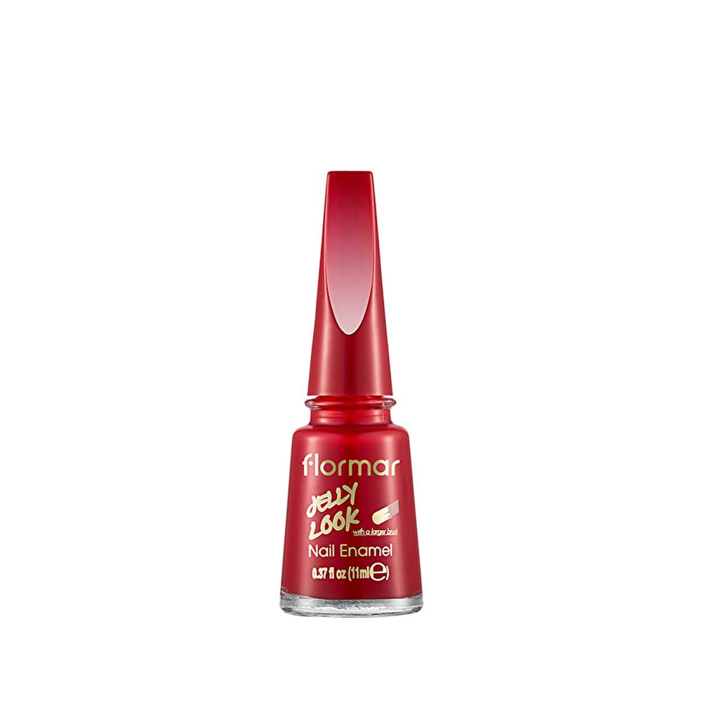 Flormar Jelly Look Nail Polish - High-Pigment, Gel Finish, Long-Lasting Nail Color - view 3