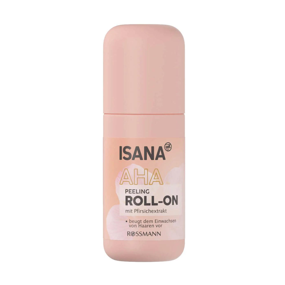 Isana AHA Exfoliating Body Roll-On for Smooth Skin 50 ml