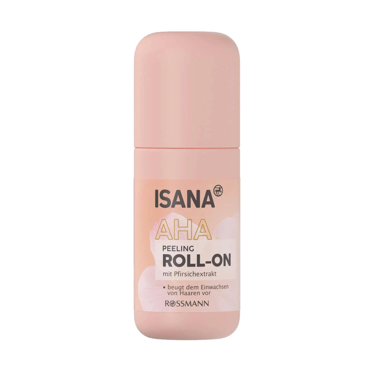 Isana AHA Exfoliating Body Roll-On for Smooth Skin 50 ml
