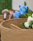 Coco Clementine 2-Piece Jute Storage Baskets Set - Eco-Friendly Home Organization Solution - view 8