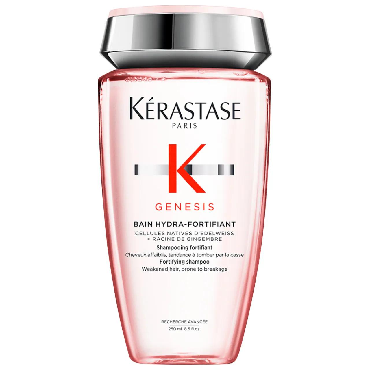 Genesis Strengthening Shampoo for Normal to Oily Hair - Gentle Daily Cleanser & Anti-Breakage Care Genesis Strengthening Shampoo - Daily Anti-Breakage Care Strengthening Shampoo, Normal to Oily Hair, Hair Care, Anti-Breakage Shampoo, Daily Shampoo, Hair Strengthening, Gentle Cleanser, Edelweiss Native Cells, Ginger Root, Silicone-Free, Hair Nourishment, Detangling Shampoo, Healthy Scalp, Hair Repair