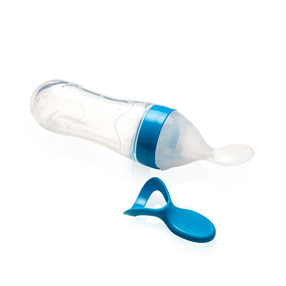 Babyjem Baby Squeeze Spoon - BPA-Free, One-Handed Feeding, Silicone Baby Feeding Utensils, Baby Feeding Accessories, Baby Feeding Spoon - image 23