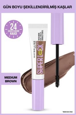 Maybelline Super Lock Brow Glue - Medium Brown Tinted Eyebrow Mascara, Long Lasting Brow Shaping & Setting Gel Maybelline Brow Gel: Super Lock Medium Brown, Long Lasting Hold brow gel, eyebrow mascara, tinted brow gel, medium brown brow gel, long lasting brow gel, brow shaping mascara, eyebrow setting mascara, Maybelline brow glue, brow styling gel, colored eyebrow gel, brow gel medium brown, eyebrow gel, tinted eyebrow gel, brow mascara, brow shaping, eyebrow styling, long-lasting brow, eyebrow definition,