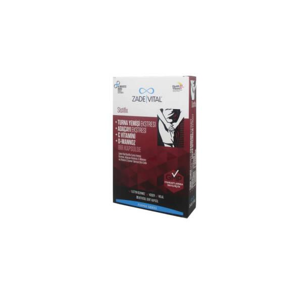 Zade Vital Sistifix: Cranberry, D-Mannose, Sage & Vitamin C Supplement for Urinary Tract & Bladder Health Support Zade Vital Sistifix: Cranberry & D-Mannose for Urinary Health cranberry extract supplement, D-mannose capsules, urinary tract health supplement, sage extract supplement, vitamin C supplement, Sistifix, turna yemişi ekstresi, adaçayı ekstresi, proanthocyanidins supplement, bladder health support, cranberry supplement, D-mannose supplement, sage supplement, vitamin C, urinary tract infection, UTI 