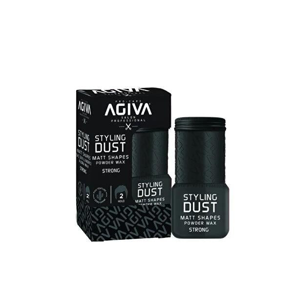 Agiva Natural Hair Wax with Organic Ingredients & Moderate Hold for Styling - 20g Agiva Natural Hair Wax - Organic & Chemical-Free natural hair wax, organic hair styling, chemical-free hair product, moderate hold hair wax, powder hair wax, natural hair care, hair styling products, organic hair wax, chemical-free hair wax, men's grooming, hair care products