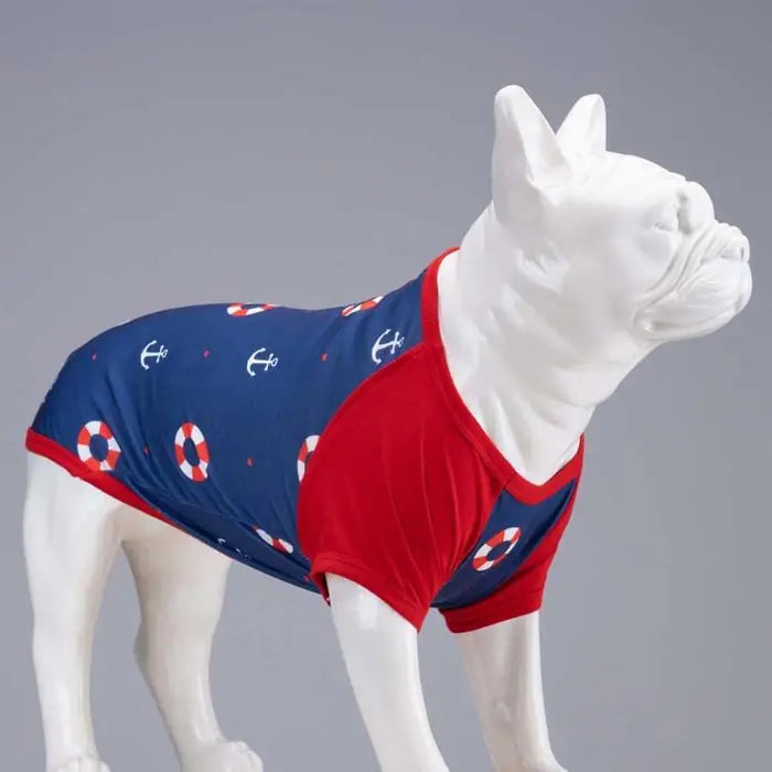 Lindo Little Sailer Dog T-Shirt Lightweight Pet Apparel