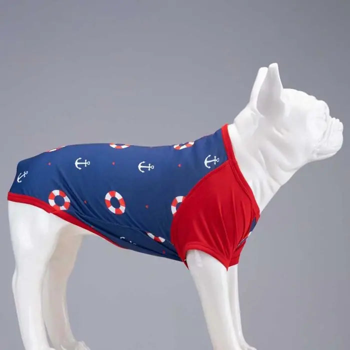 Lindo Little Sailer Dog T-Shirt Lightweight Pet Apparel