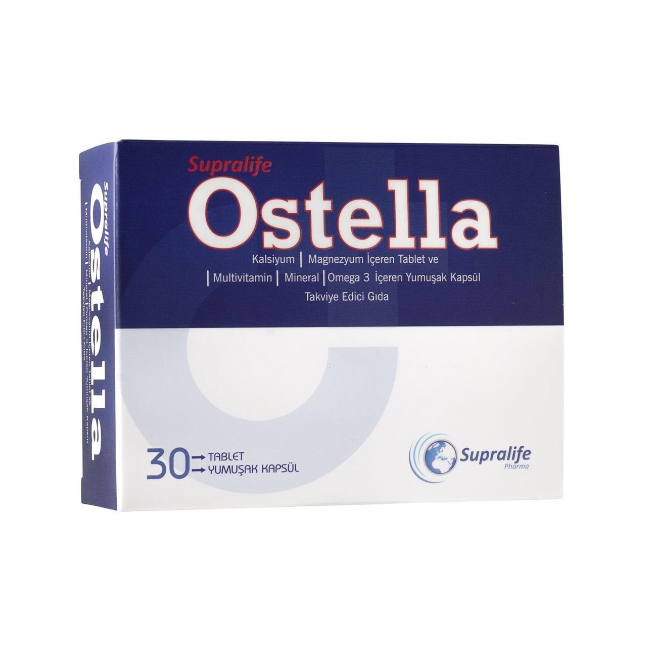 Supralife Ostella Dietary Supplement 30 Tablets &amp; 30 Capsules