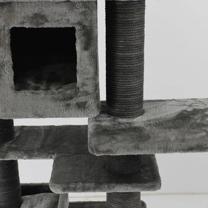 Lotus Pet Design Brussels Grey Cat Scratcher Post