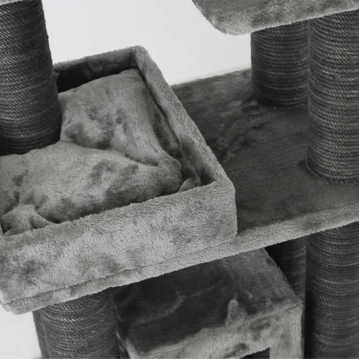 Lotus Pet Design Brussels Grey Cat Scratcher Post