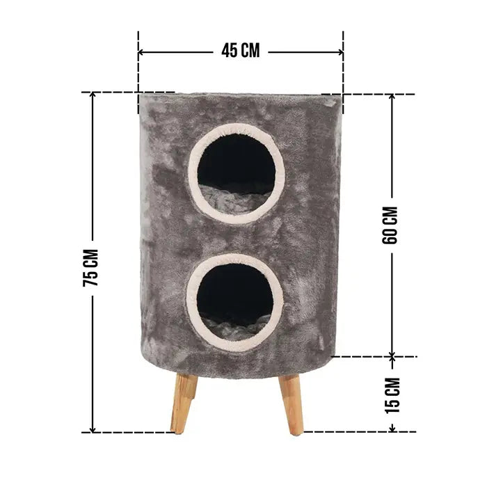 Lotus Pet Design Nice Brown Cat Scratcher for Play 1 Piece