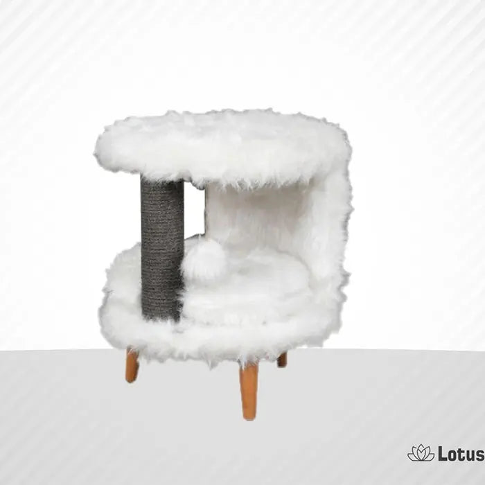 Lotus Pet Design Venedik Cream Cat Scratcher Durable Sisal 1 pc