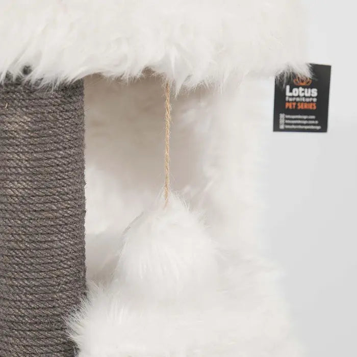 Lotus Pet Design Venedik Cream Cat Scratcher Durable Sisal 1 pc