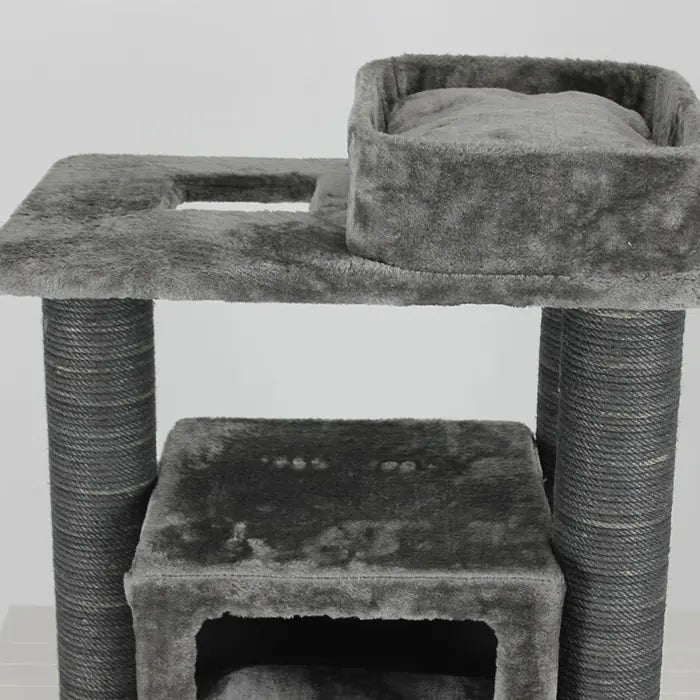 Lotus Pet Design Vilnius Grey Cat Scratcher Durable Post