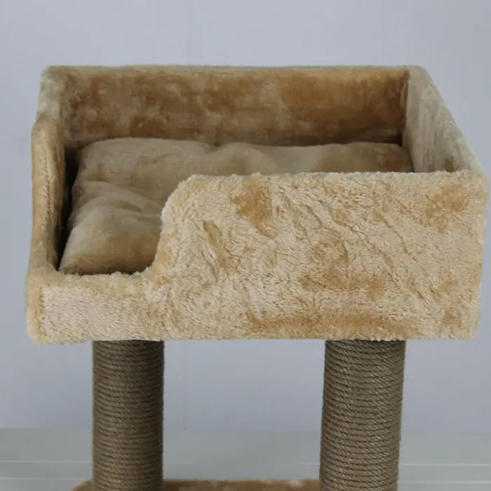 Lotus Pet Design Lyon Honey Color Cat Scratcher Post