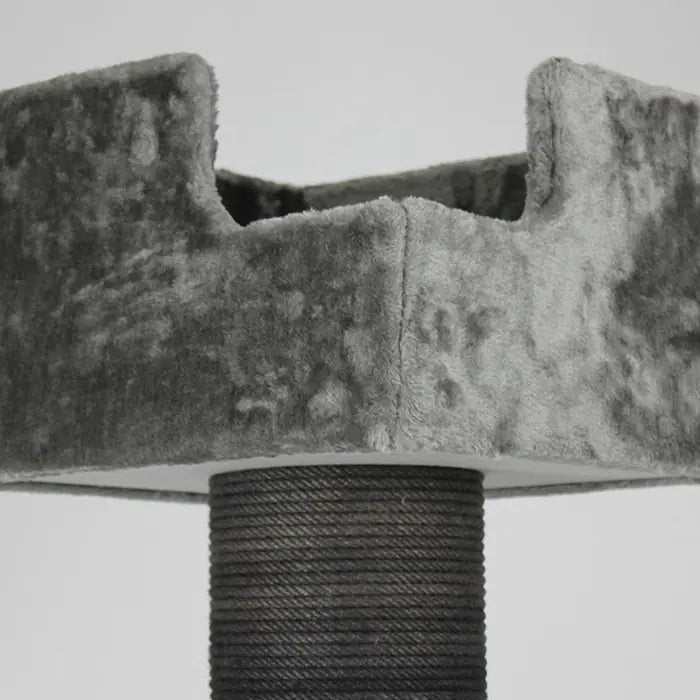 Lotus Pet Design Sevilya Grey Cat Scratcher Durable Post