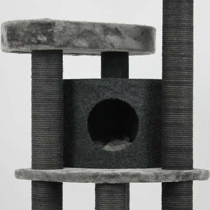 Lotus Pet Design Roma Grey Cat Scratcher for Play and Claws