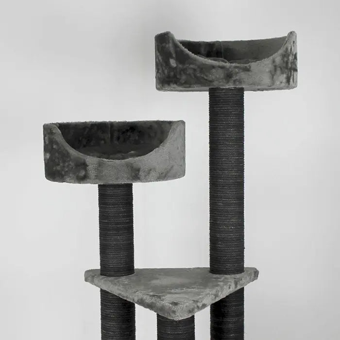Lotus Pet Design Varsova Gray Cat Scratching Post 1 Unit