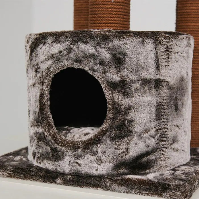 Lotus Pet Design Varsova Brown Cat Scratching Post