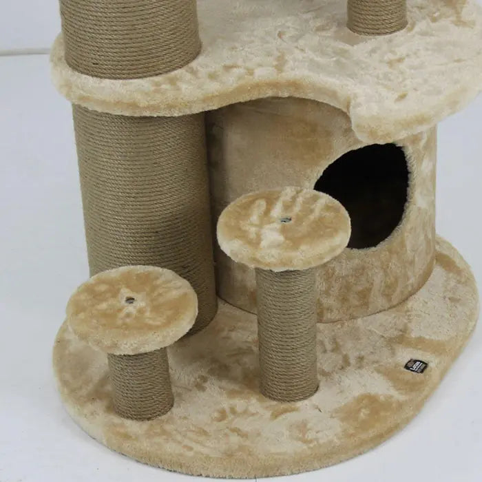 Lotus Pet Design Seul Low-Profile Cat Scratcher Honey 1 Unit