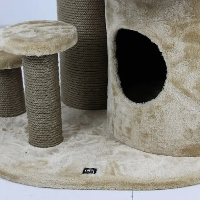 Lotus Pet Design Seul Low-Profile Cat Scratcher Honey 1 Unit
