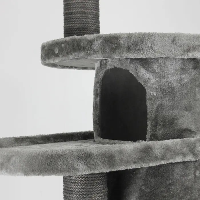 Lotus Pet Design Napoli Grey Cat Scratching Post 1 Unit