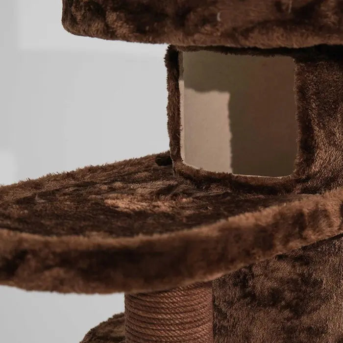 Lotus Pet Design Napoli Brown Cat Scratching Post 1 Unit