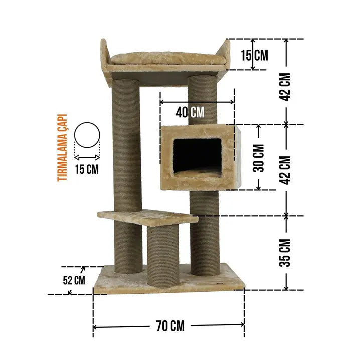Lotus Pet Design Toulouse Gray Cat Scratcher 1 Count