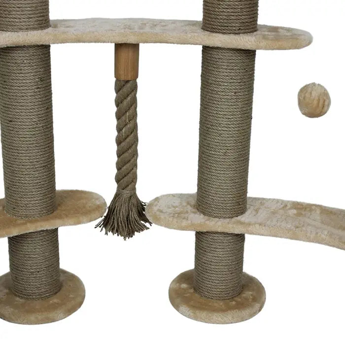 Lotus Pet Design Honey Cat Scratching Post for Furniture Protection
