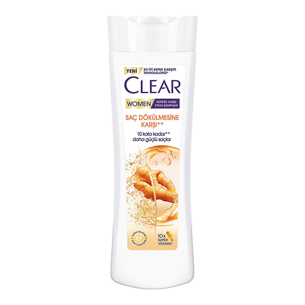 Clear Women Anti-Hair Loss Shampoo with Ginger Extract - Nourishing, Strengthens Hair, Reduces Hair Loss - view 7