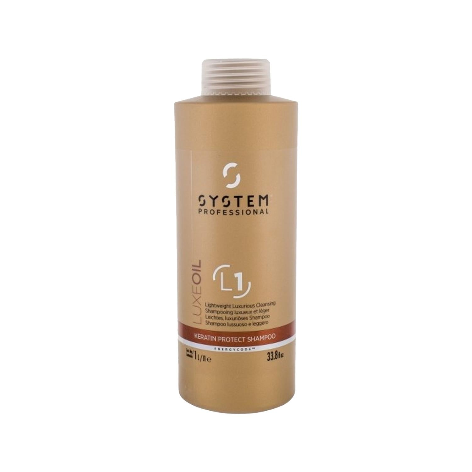 Wella System Professional Luxe Oil Keratin Protective Shampoo 1000ml - Nourishes, Repairs & Strengthens Hair Wella Keratin Shampoo for Damaged Hair Repair Keratin Shampoo, Protective Shampoo, Professional Hair Care, Wella System Professional, Luxe Oil Hair Shampoo, Hair Care, Keratin Hair Products, Nourishing Shampoo, Repairing Shampoo, Hair Repair, Hair Nourishment, Professional Hair Care Products, Large Volume Shampoo, Economical Hair Care