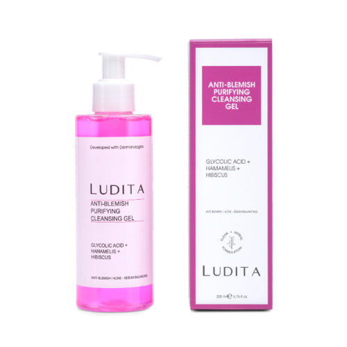 Ludita Hibiscus Purifying Face Wash for Uneven Skin 200 ml