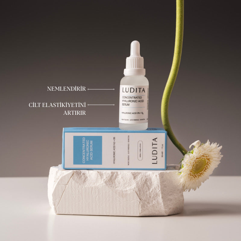 Ludita Intensive Hydrating Serum with Hyaluronic Acid & B5 30 ml