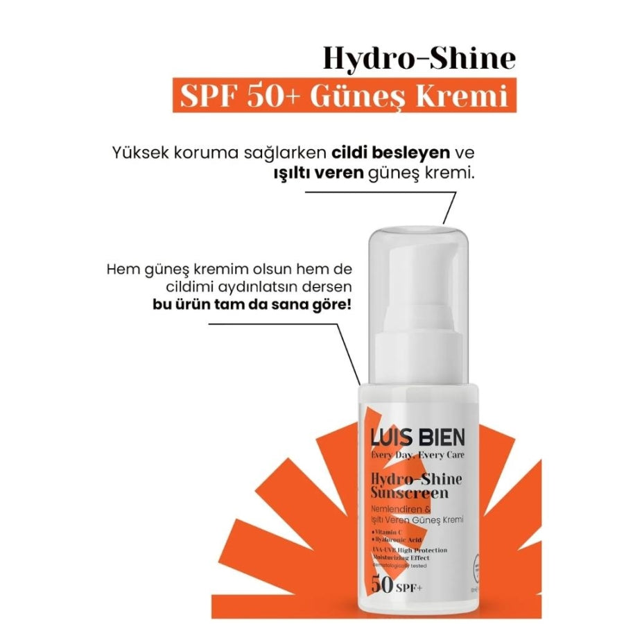 Luis Bien Hydrating & Radiance Sunscreen SPF 50 50ml