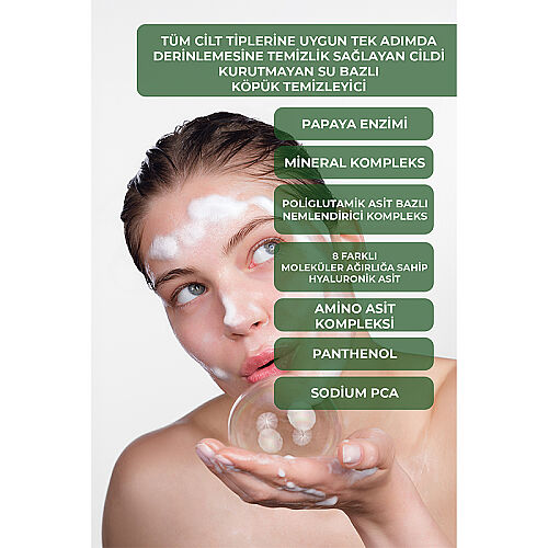 Lunova Cleansing Foam Therapy Hydrating Face Wash 150 ml