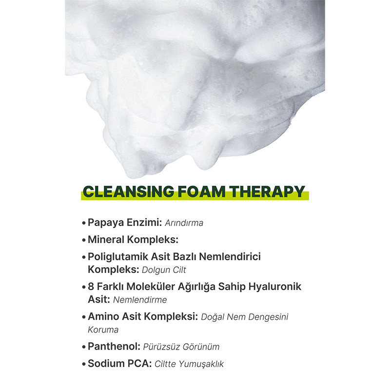 Lunova Cleansing Foam Therapy Hydrating Face Wash 150 ml