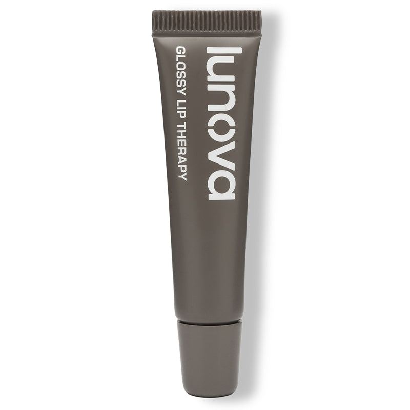 Lunova Salted Caramel Peptide Lip Balm Glossy Therapy 15 ml
