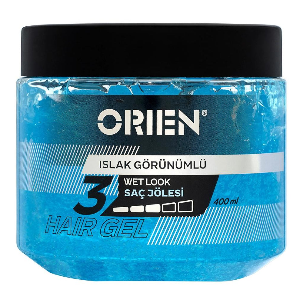 Orien Wet Look Hair Gel for Long-Lasting Shine 400 ml