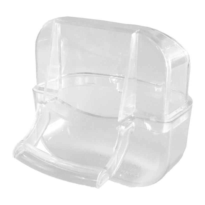 Quik Lux Crystal Bird Feeder for Cages 1 pc