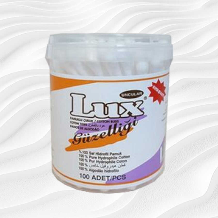 Lux Cotton Swabs for Gentle Ear Care 100 Count