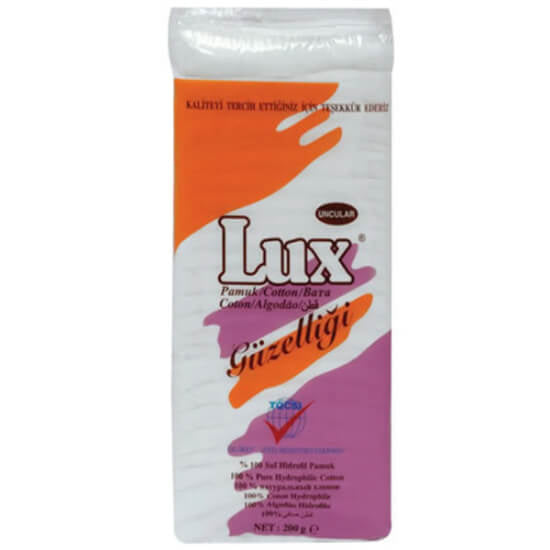 Lux Large Cotton Wool for Daily Skin Care 200g