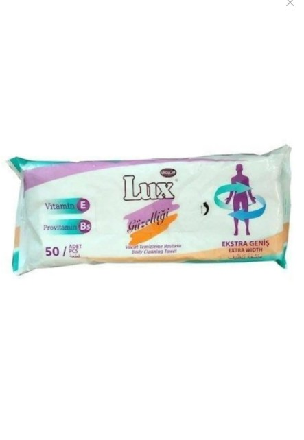 LUX Body Cleansing Wipes for Instant Freshness 50 Count