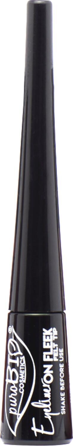 Purobio Süblime Felt Tip Eyeliner - Organic, Semi-Matte Finish, Intense Color - Eyeliner