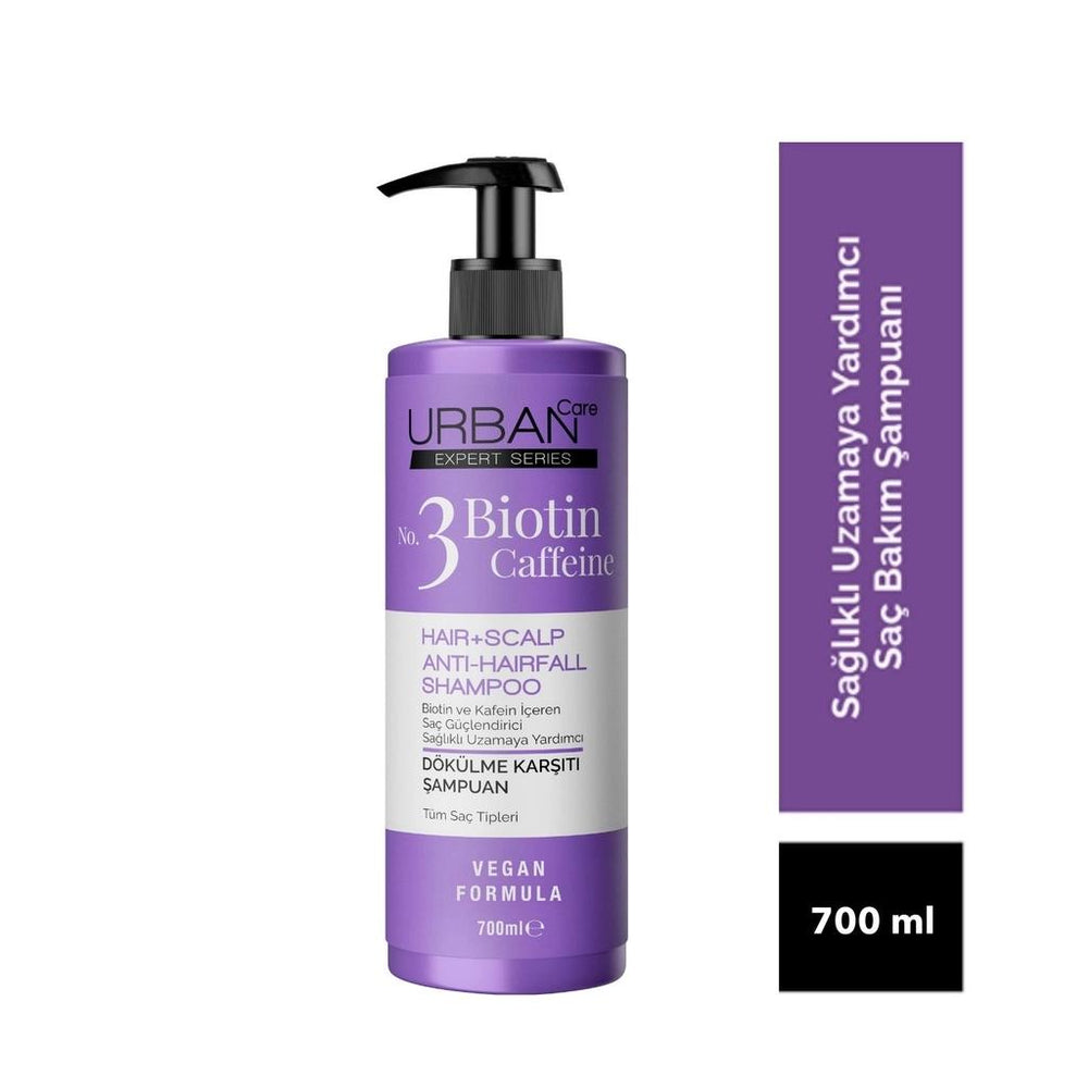 Urban Care Expert Biotin & Caffeine Strengthening Shampoo 700 ml
